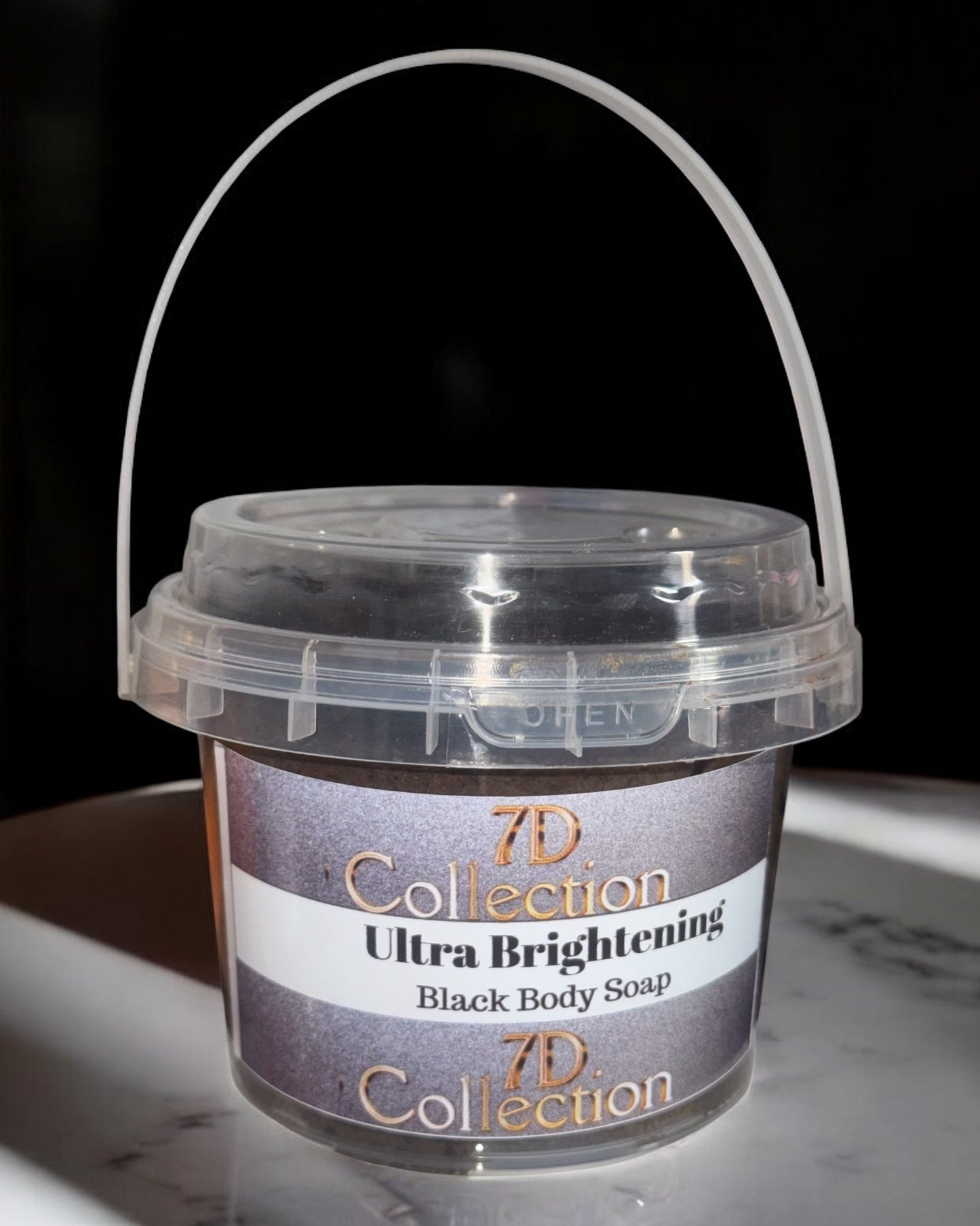SLB Market Ultra Brightening Black Soap for Skin Radiance