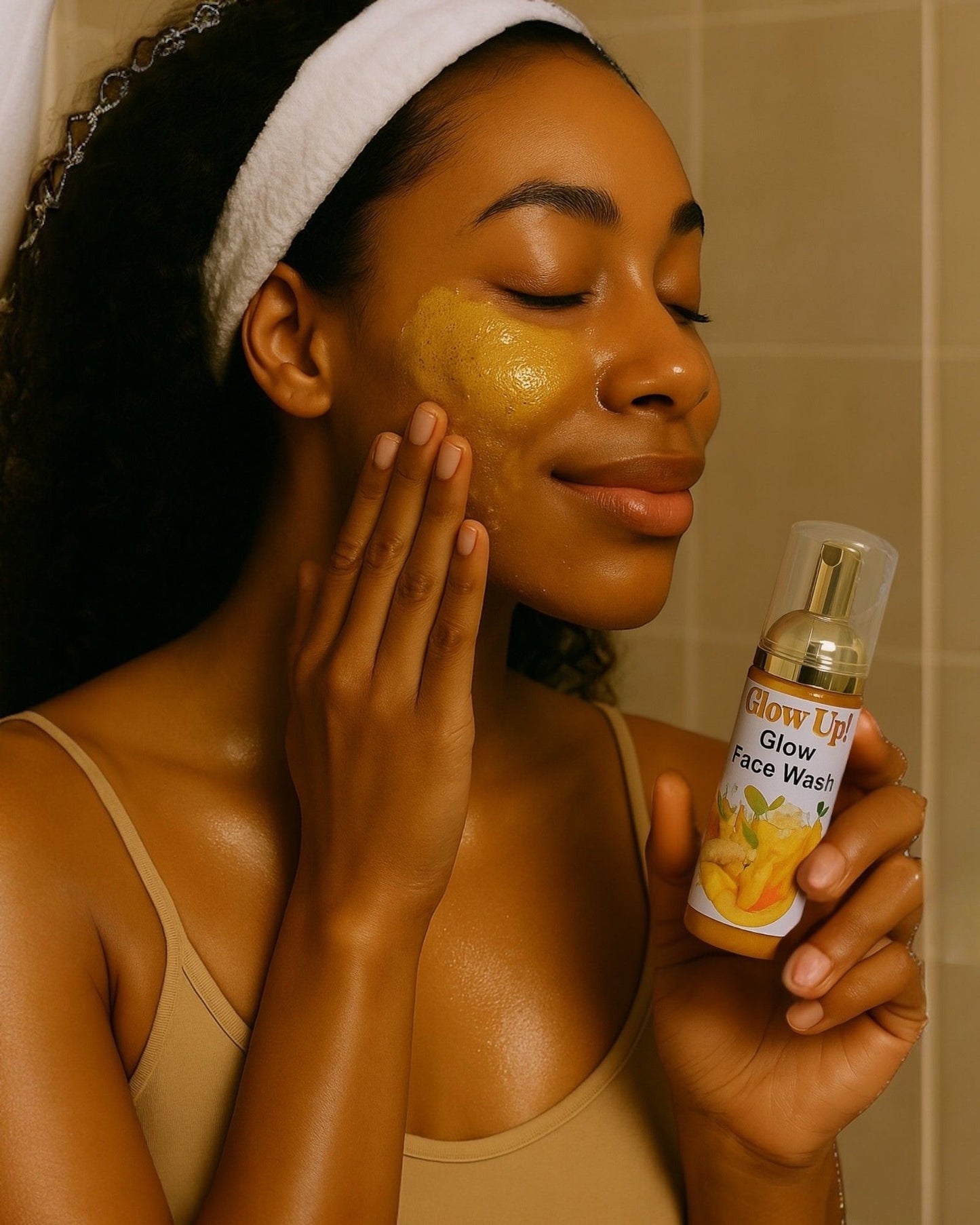 SLB Market Glow Up Face Wash for Radiant Skin