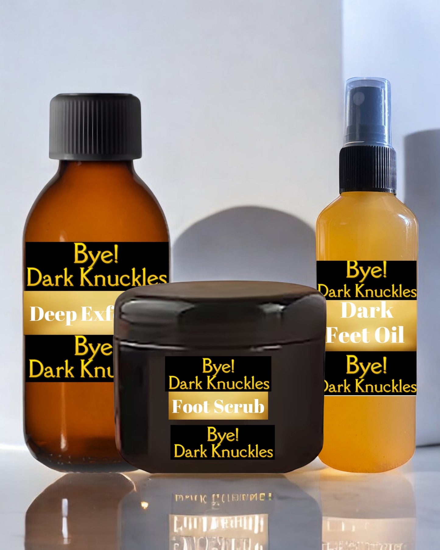 Byel Dark Foot Exfoliant 3-Pack Set