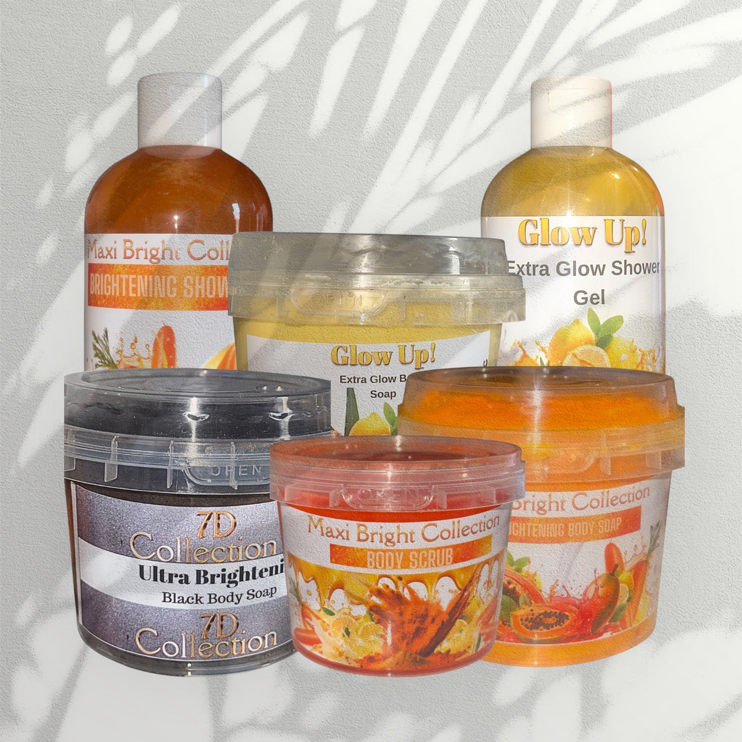 Glow Up Extra Glow Shower Gel designed as a premium body scrub for glowing skin enhancing your shower routine