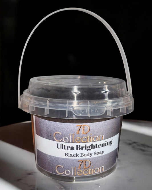 SLB Market Ultra Brightening Black Soap for Skin Radiance