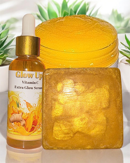 SLB Market Dark Spot Correcting Kit with Vitamin C Serum and Extra Glow Soap for brightening skin