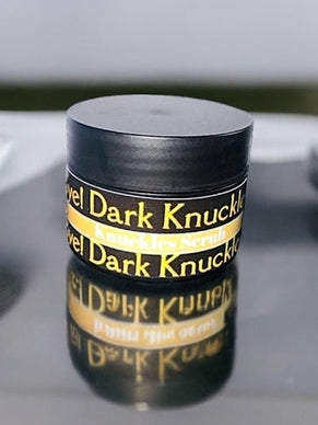 SLB Market Dark Knuckle Treatment Cream in stylish black jar for skin brightening and hydration